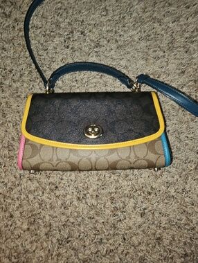 Coach Colorblock Crossbody